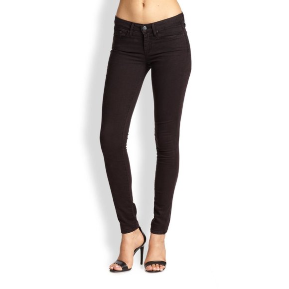 Vince Skinny Jeans Mulberry Purple Mid Rise Stretch DV133B-2096 size 27 - Picture 1 of 12